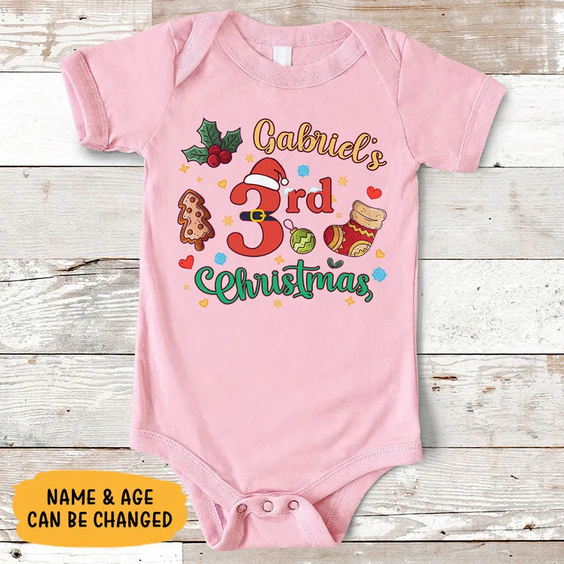 1st Christmas Santa Gifts, Personalized Baby Clothes, Custom Baby Onesies, Baby Shower Gifts, Christmas Gifts