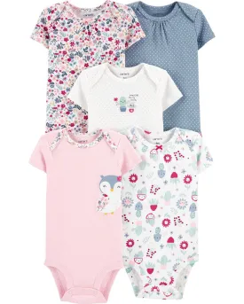 5 - Pack Owl Original Bodysuits