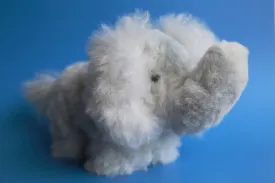 Alpaca Stuffed Animal Grey Elephant