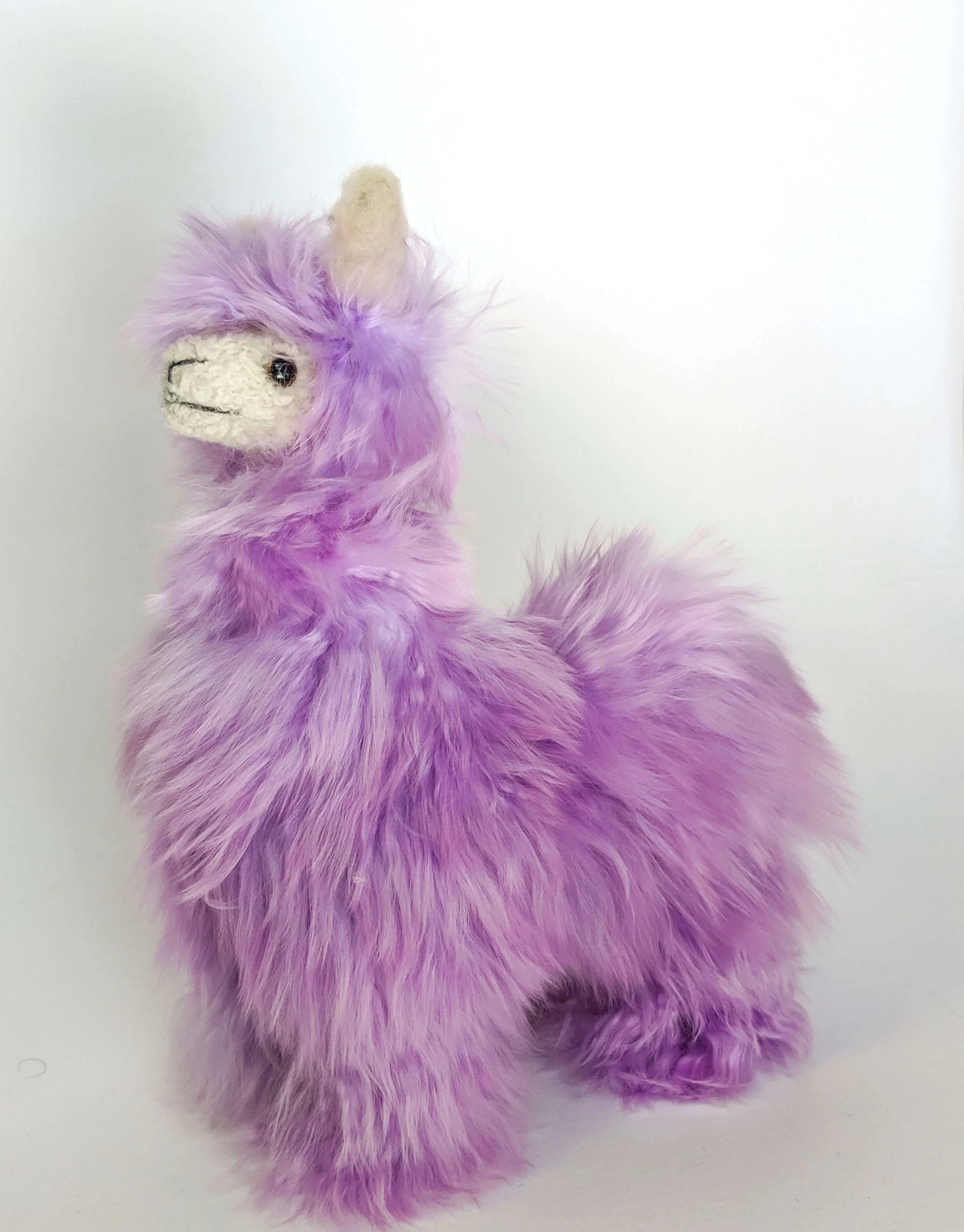 Alpaca Stuffed Animal Purple