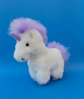 Alpaca Stuffed Unicorn Purple