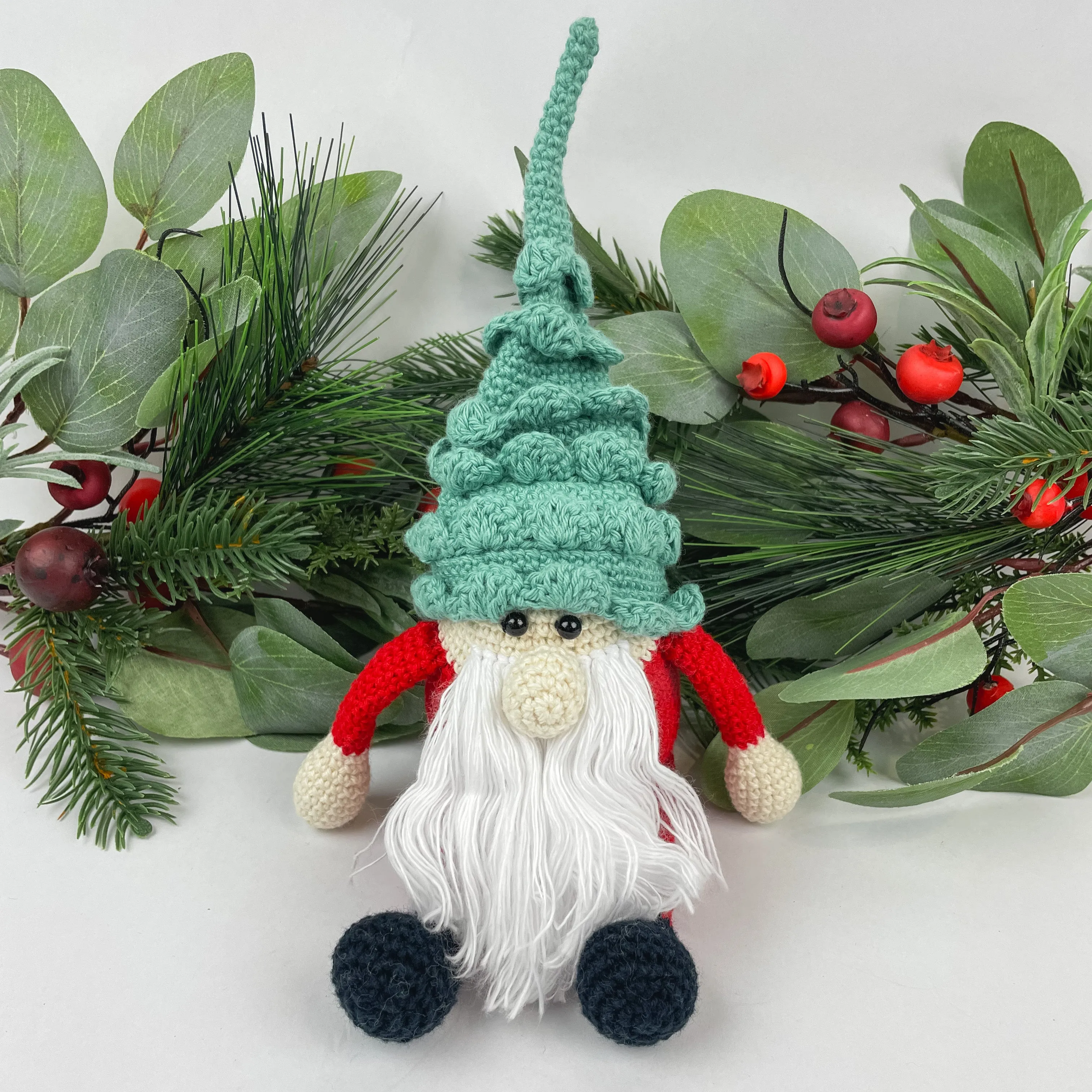 Amigurumi Gnome with Tree Hat