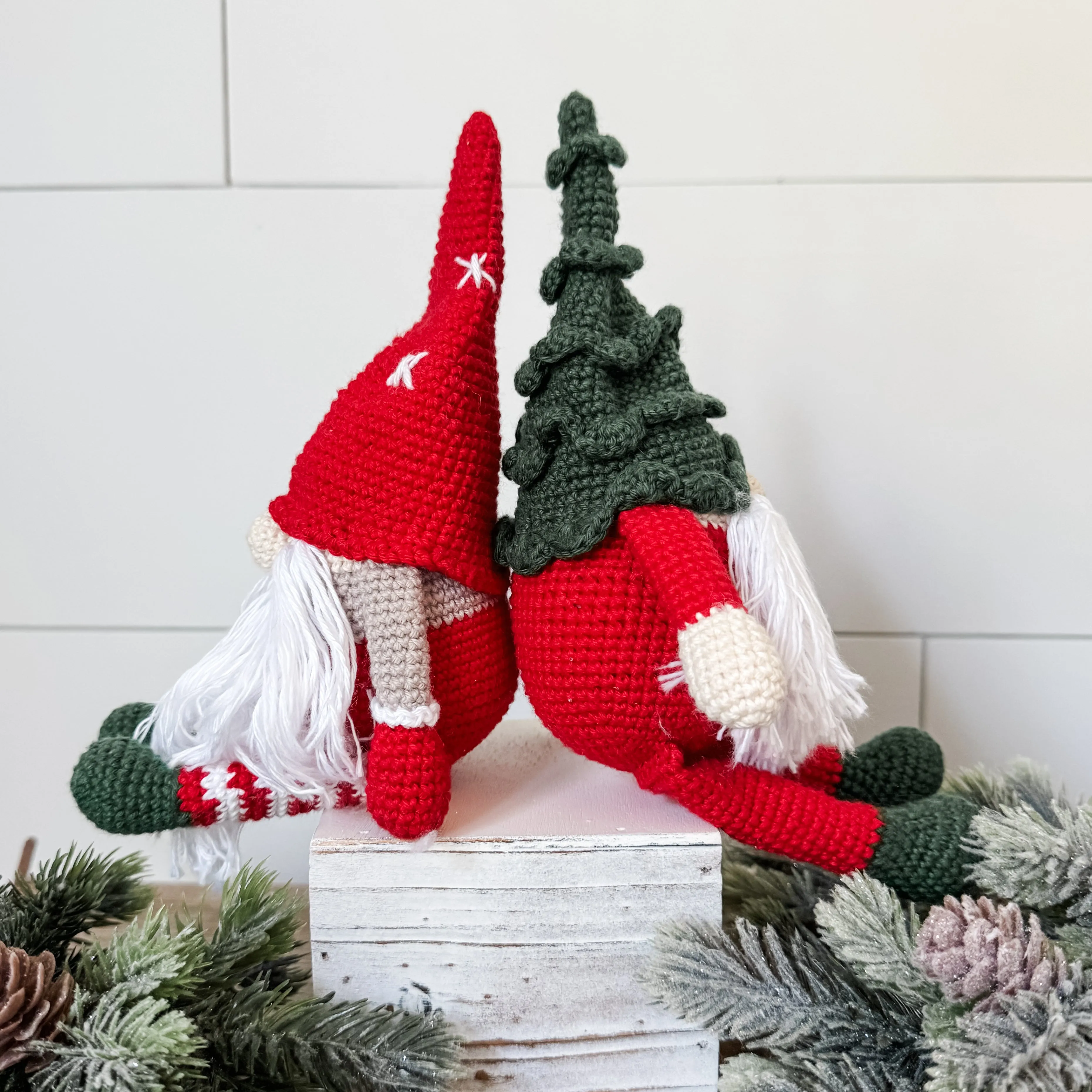 Amigurumi Gnome with Tree