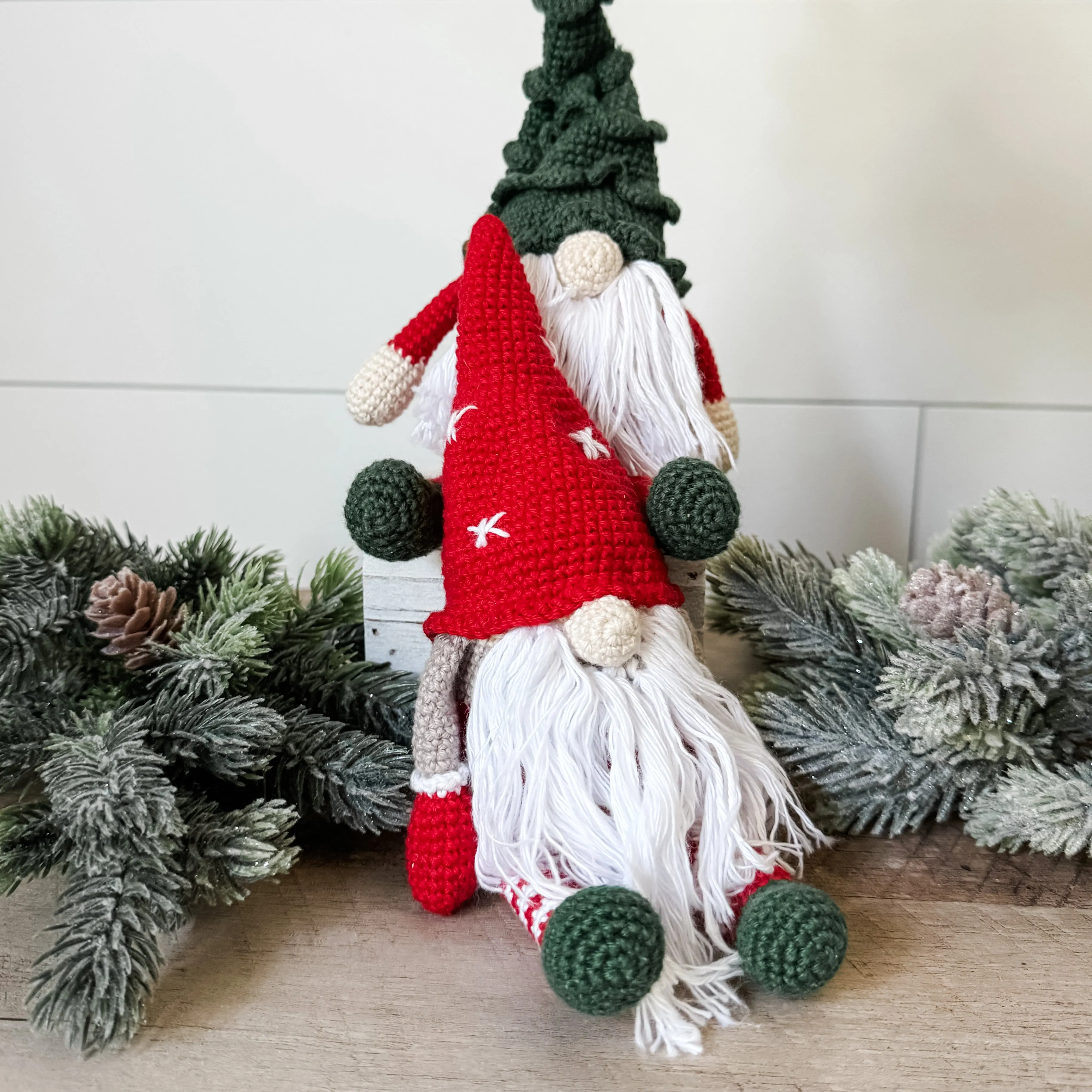 Amigurumi Gnome with Tree