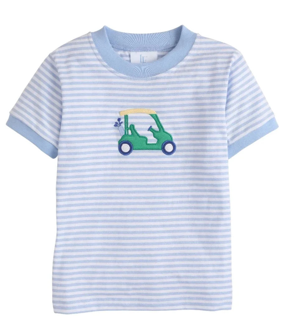 Applique T-Shirt Golf Cart