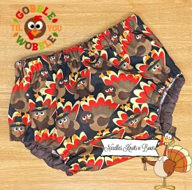 Baby Toddler Thanksgiving Turkey Diaper Cover