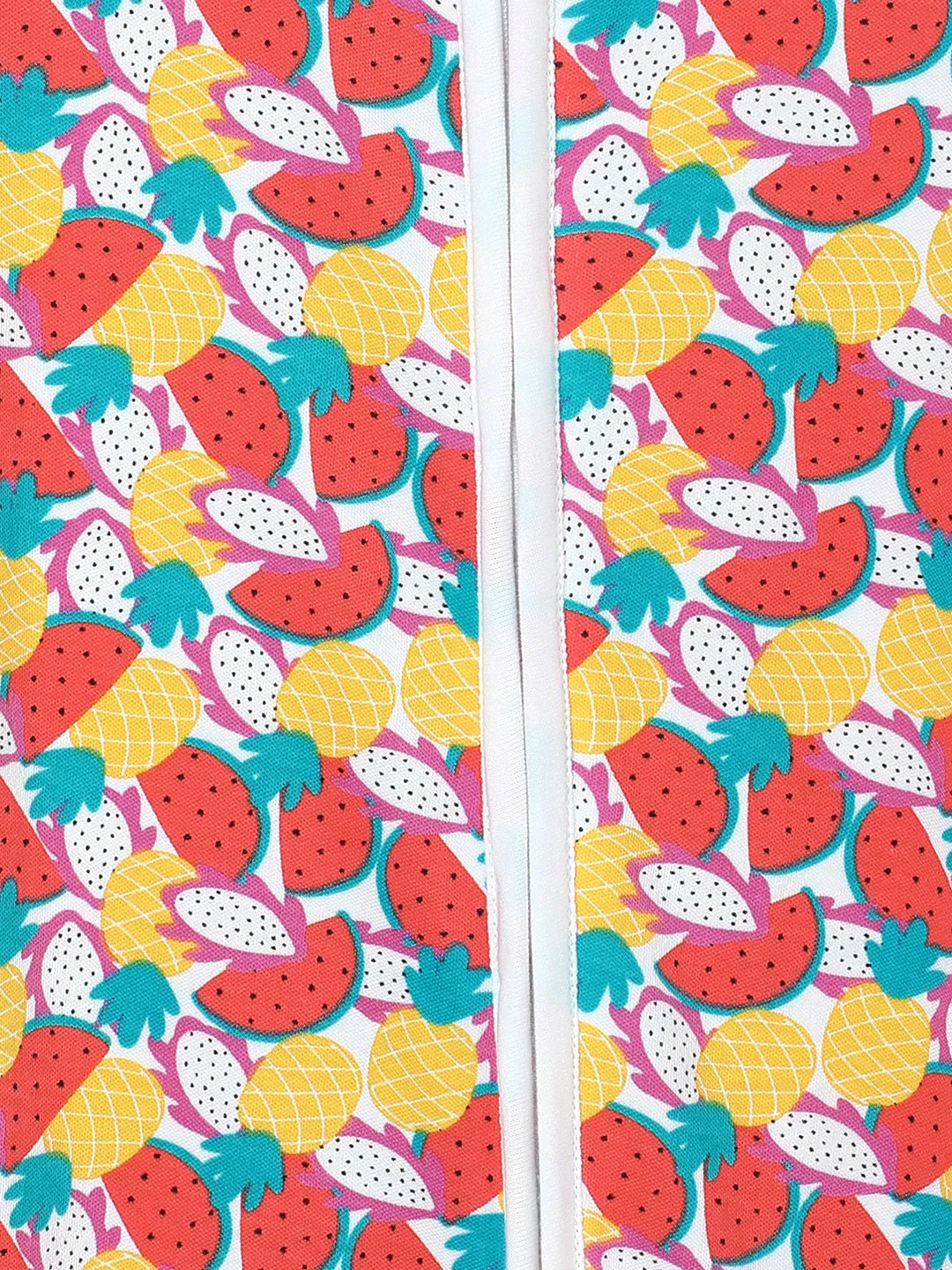 Baby Zipper Romper Combo Of 2: Fruitilicious-Berry Bites