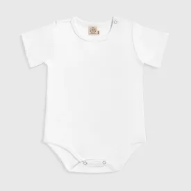 Baby's Organic Pima Cotton Short-Sleeve Bodysuit