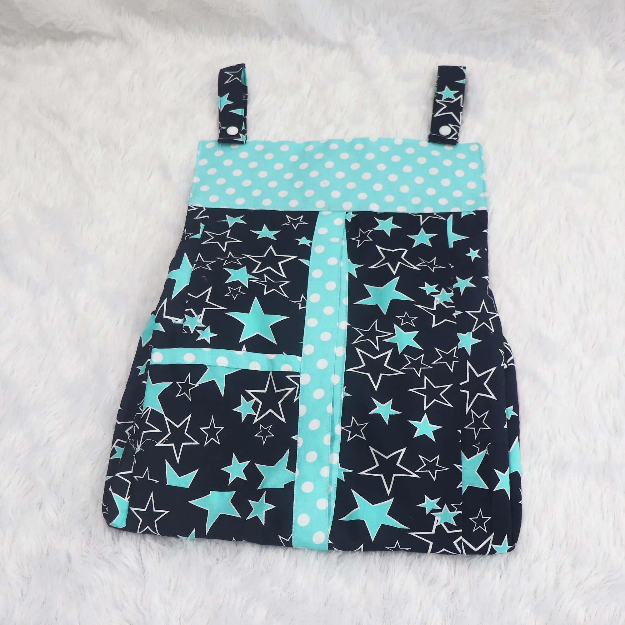 Black & Blue Star-Diaper & Nappy Stacker Multi-Purpose Storage for Essentials