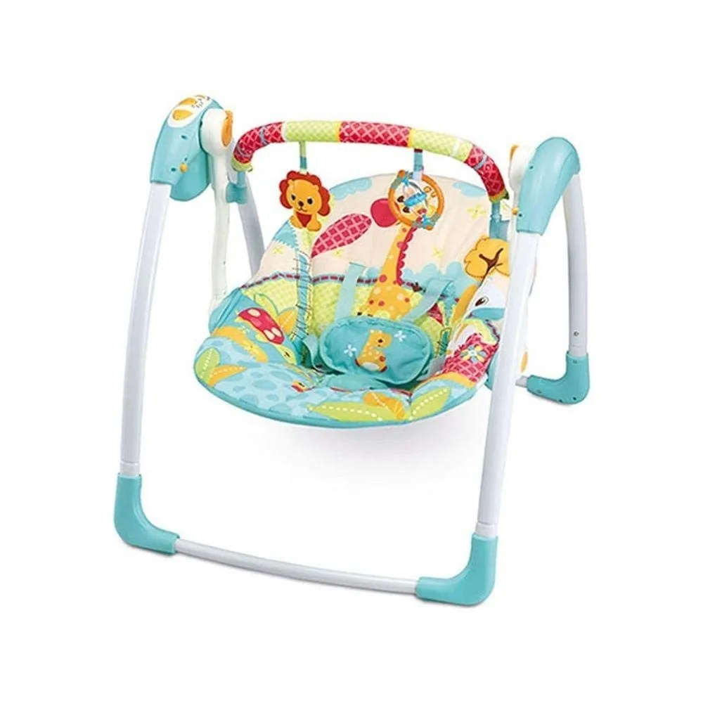 Blue Deluxe Portable Swing