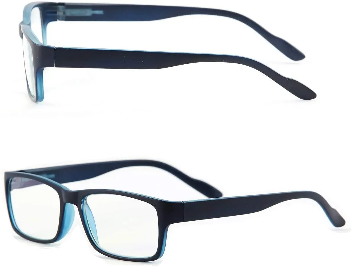 Blue-Light-Blocking-Reading-Glasses-Black-Blue-3-25-Magnification-Computer-Glasses