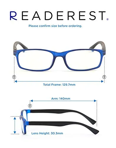 Blue-Light-Blocking-Reading-Glasses-Blue-Black-1-75-Magnification-Computer-Glasses