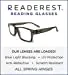 Blue-Light-Blocking-Reading-Glasses-Grey-3-00-Magnification-Computer-Glasses