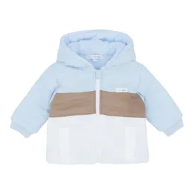 blues baby - Blue/beige colour block jacket