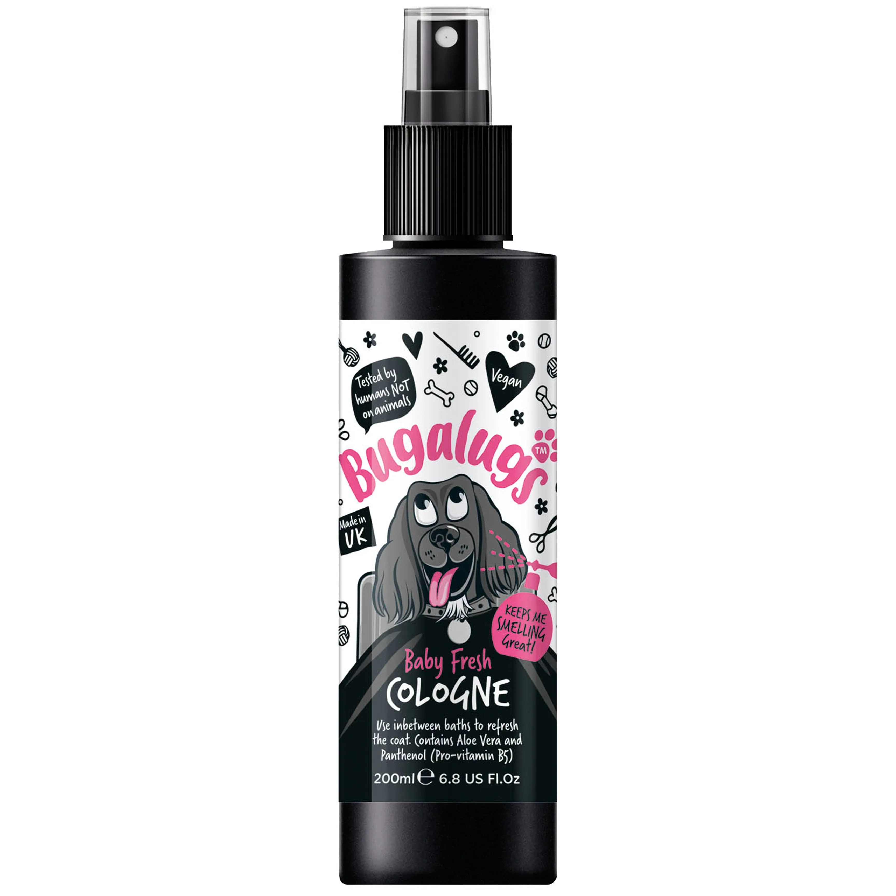 Bugalugs 'Baby Fresh' Dog Cologne Spray 200ml