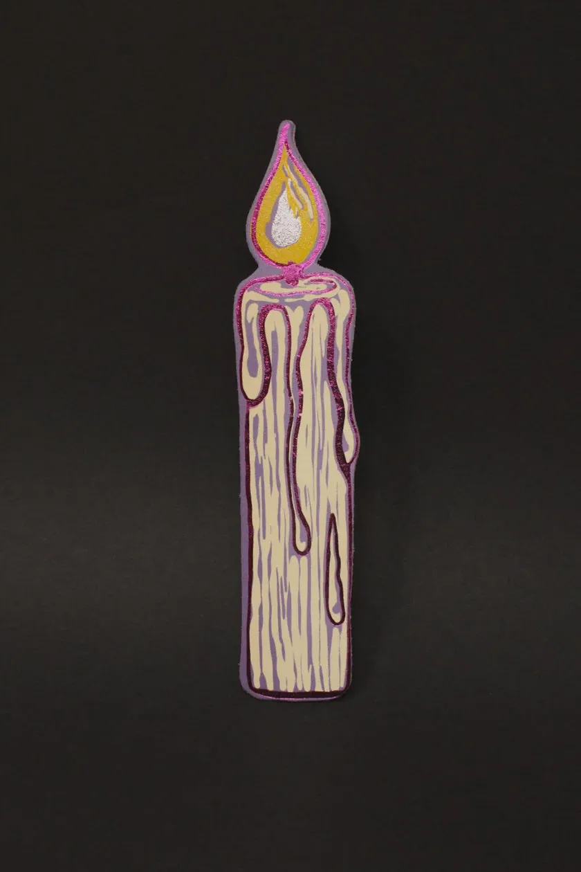 Candle Bookmark