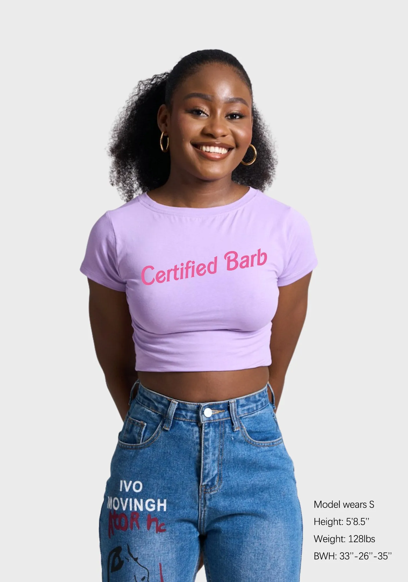 Certified Barb Y2K Baby Tee