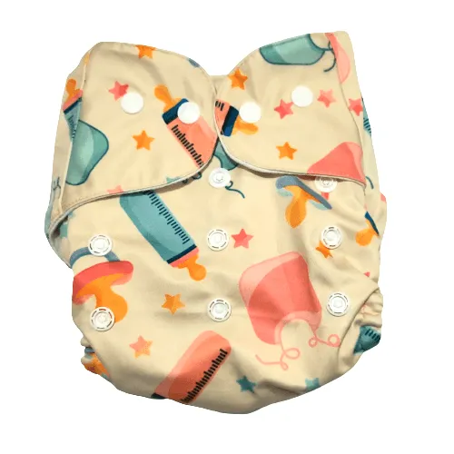 Combo of 5 Reusable Diapers - Option D