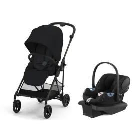 Cybex Melio Carbon 3 Stroller with Aton G SensorSafe Travel System