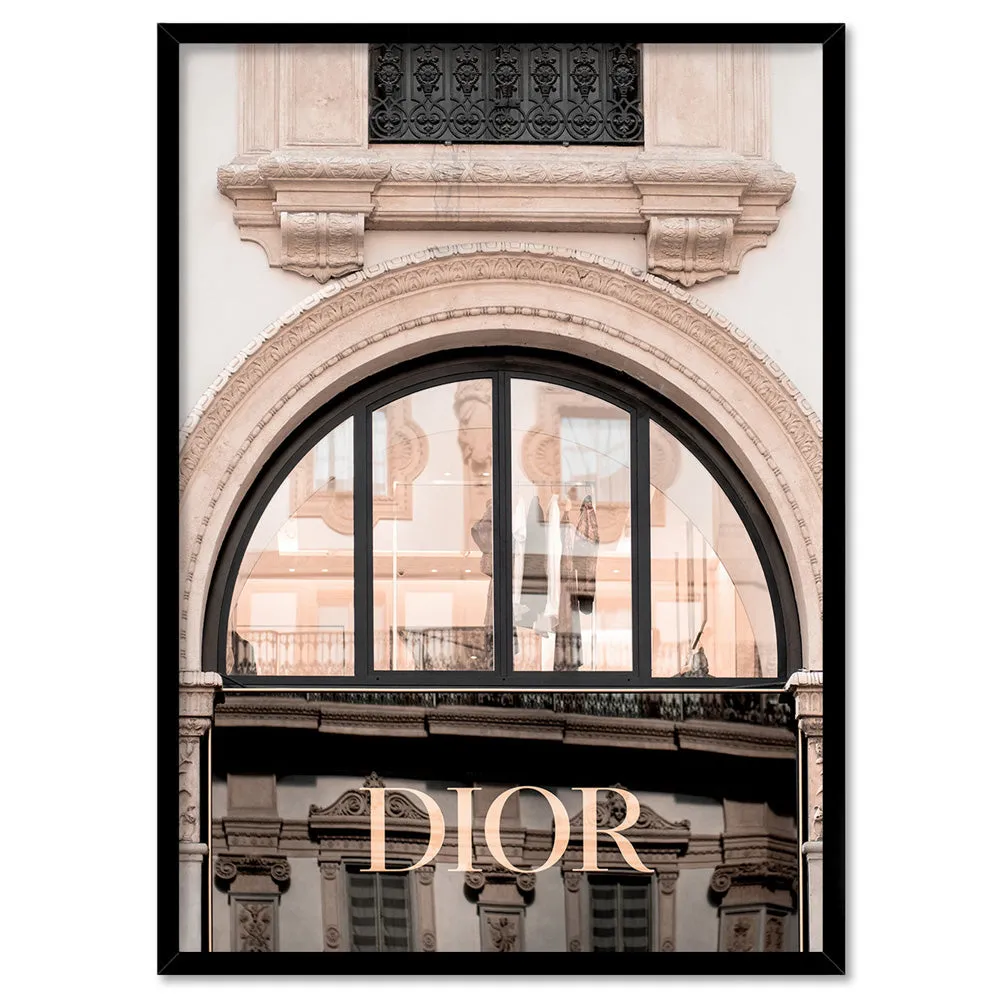 Dior Arch in Blush - Art Print