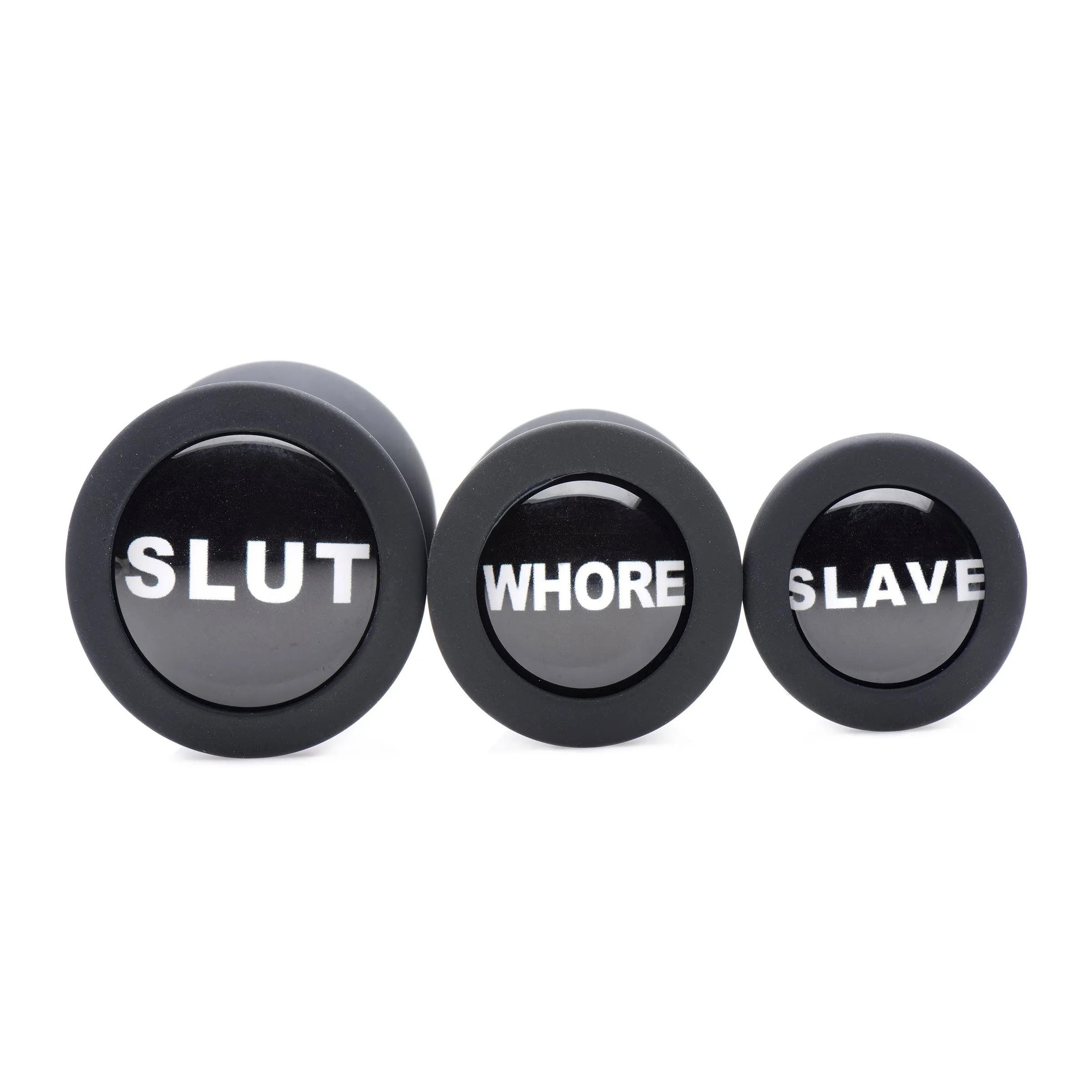 Dirty Words Anal Plug Set