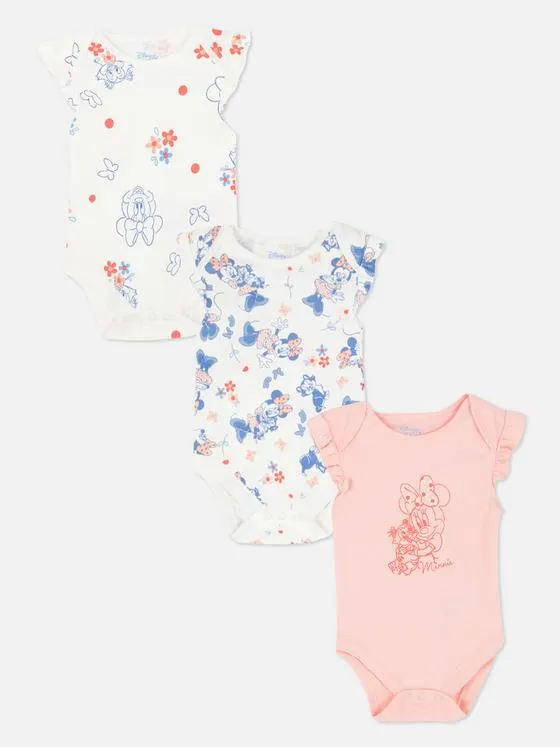 Disney’s Minnie Mouse 3 Pack Bodysuits