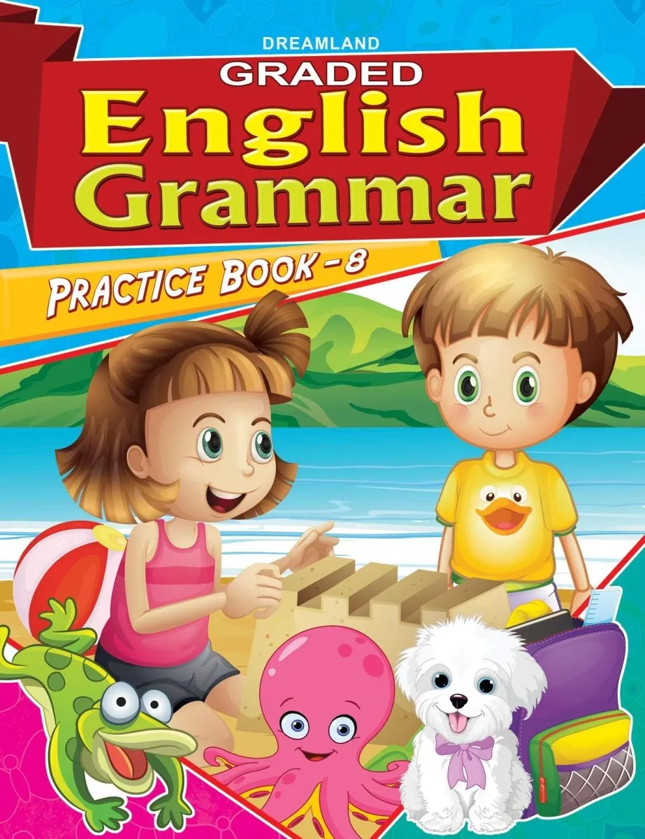 Dreamland Publications Graded English Grammar Practice Book- 8