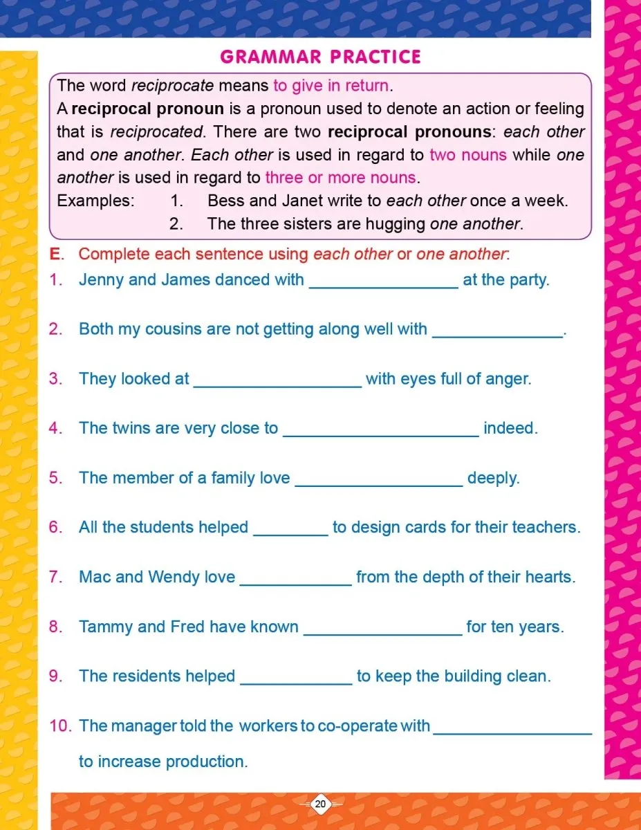 Dreamland Publications Graded English Grammar Practice Book- 8