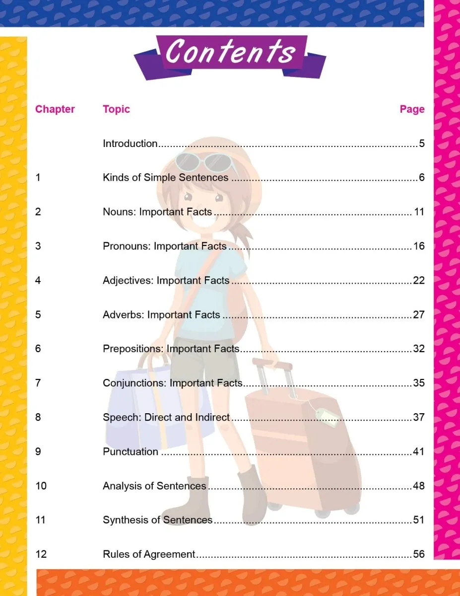 Dreamland Publications Graded English Grammar Practice Book- 8