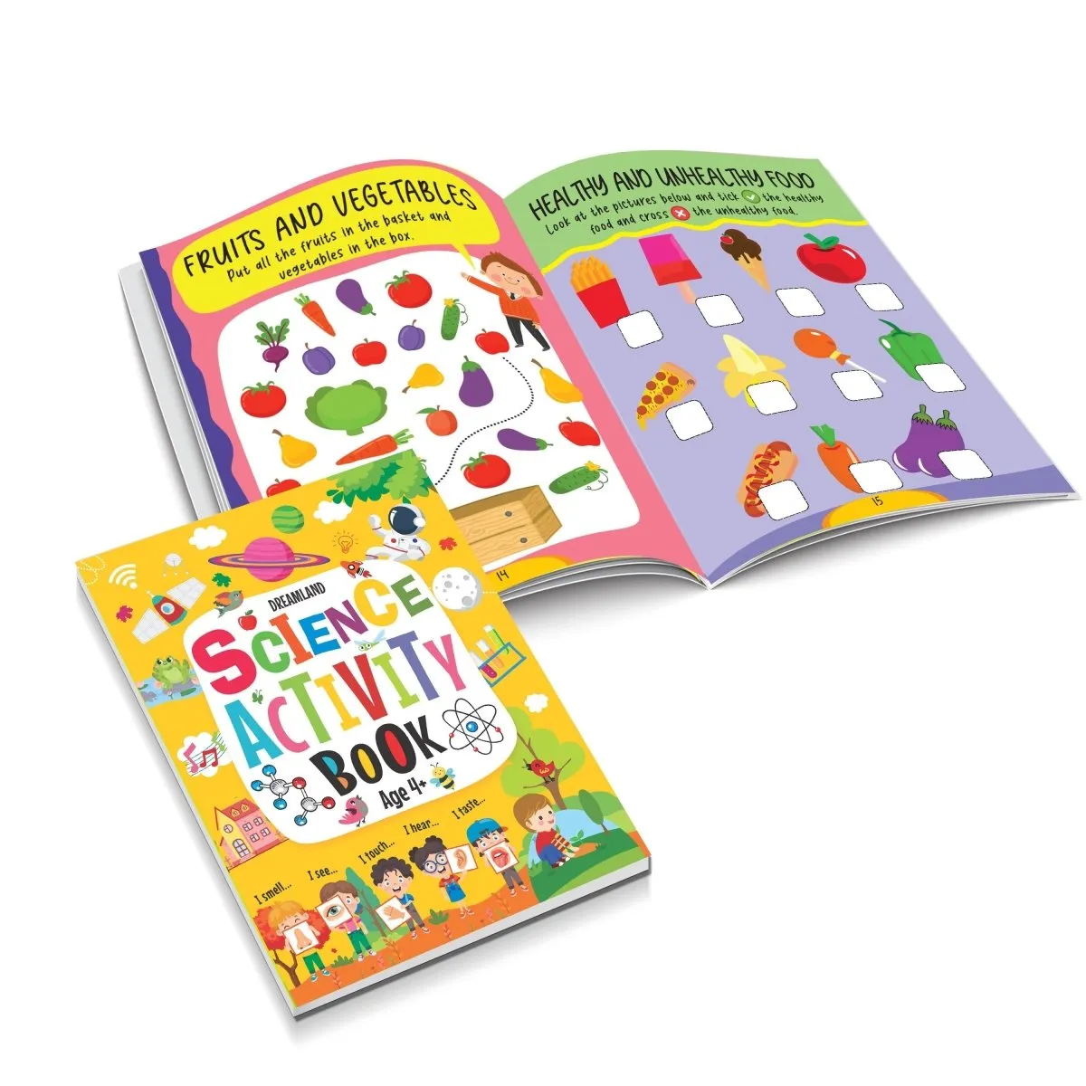 Dreamland Publications Science Activity Book Age 4 