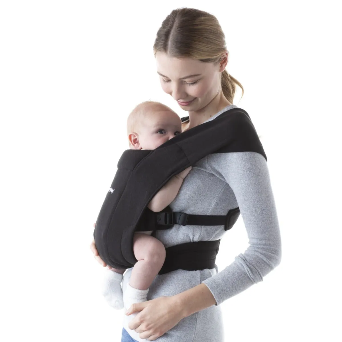 Embrace Three Position Baby Carrier - Solid Black