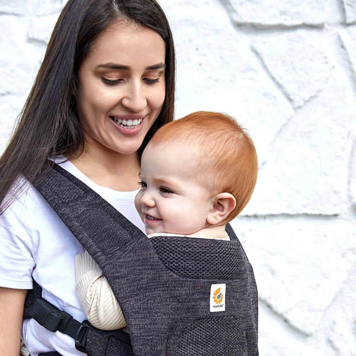 Ergobaby Aerloom Baby Carrier - Charcoal/Black