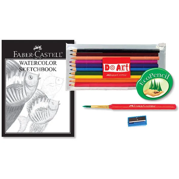 Faber-Castell Do Art Watercolor Pencil Art Kit