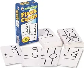 Flash Cards Addition Facts 0-12 3W X 6H 94/Pack