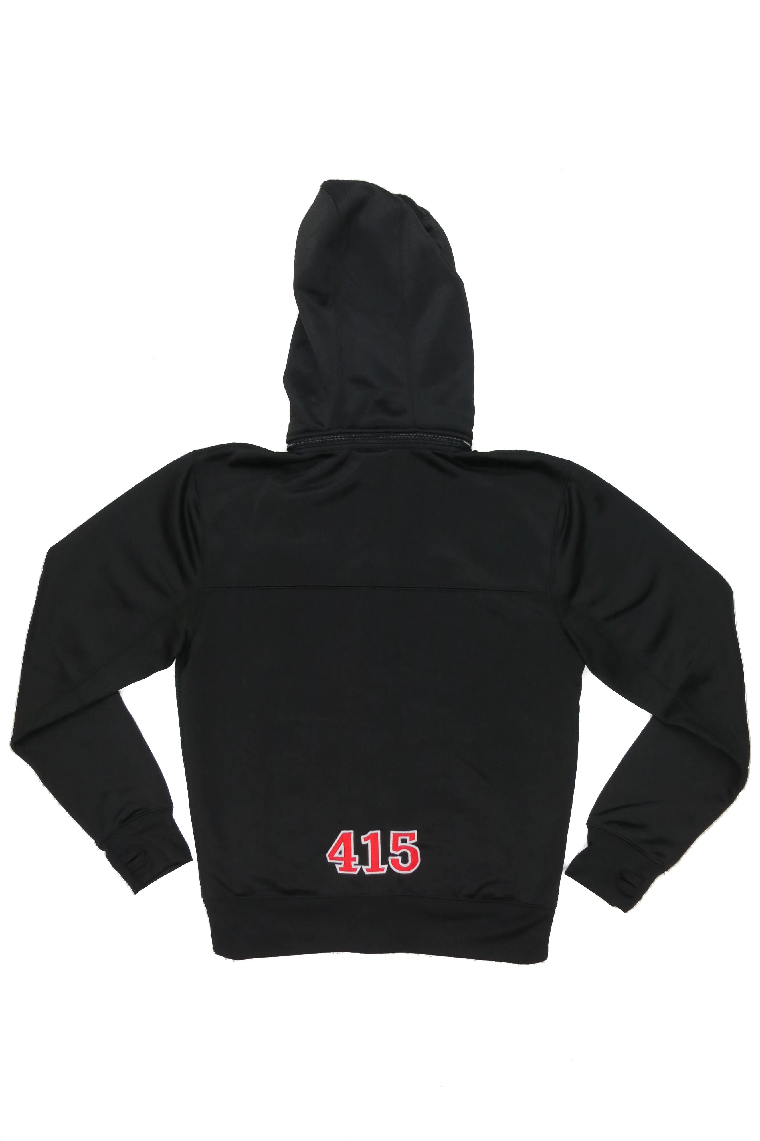 Frisco Hooded Zipper Sweatshirt with Removable Hood