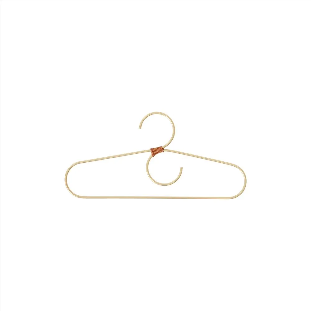 Hanger for kids - Tiny Fuku - 2 Pcs/Pack - Brass