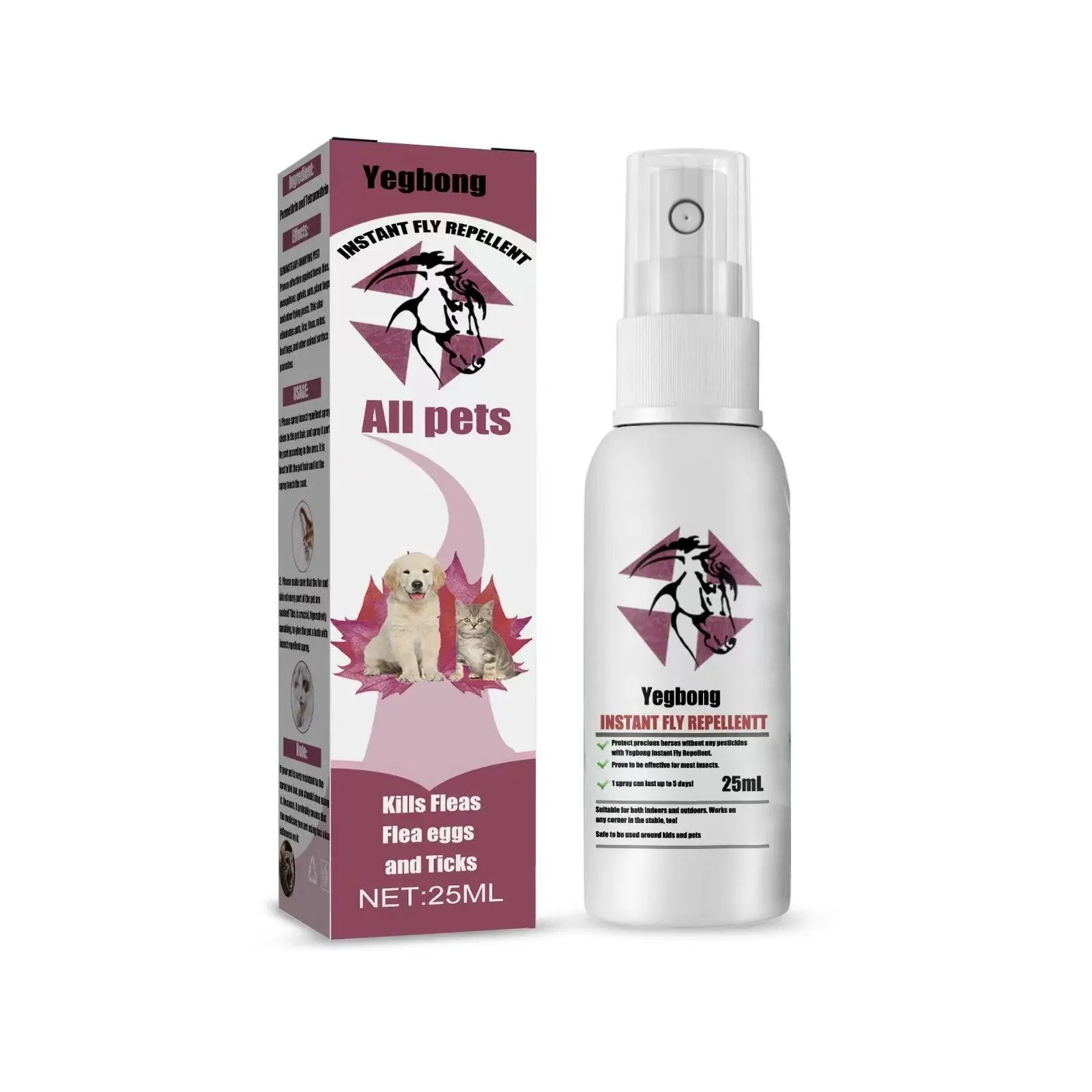 Insect Repellent Spray Pets Tick Control