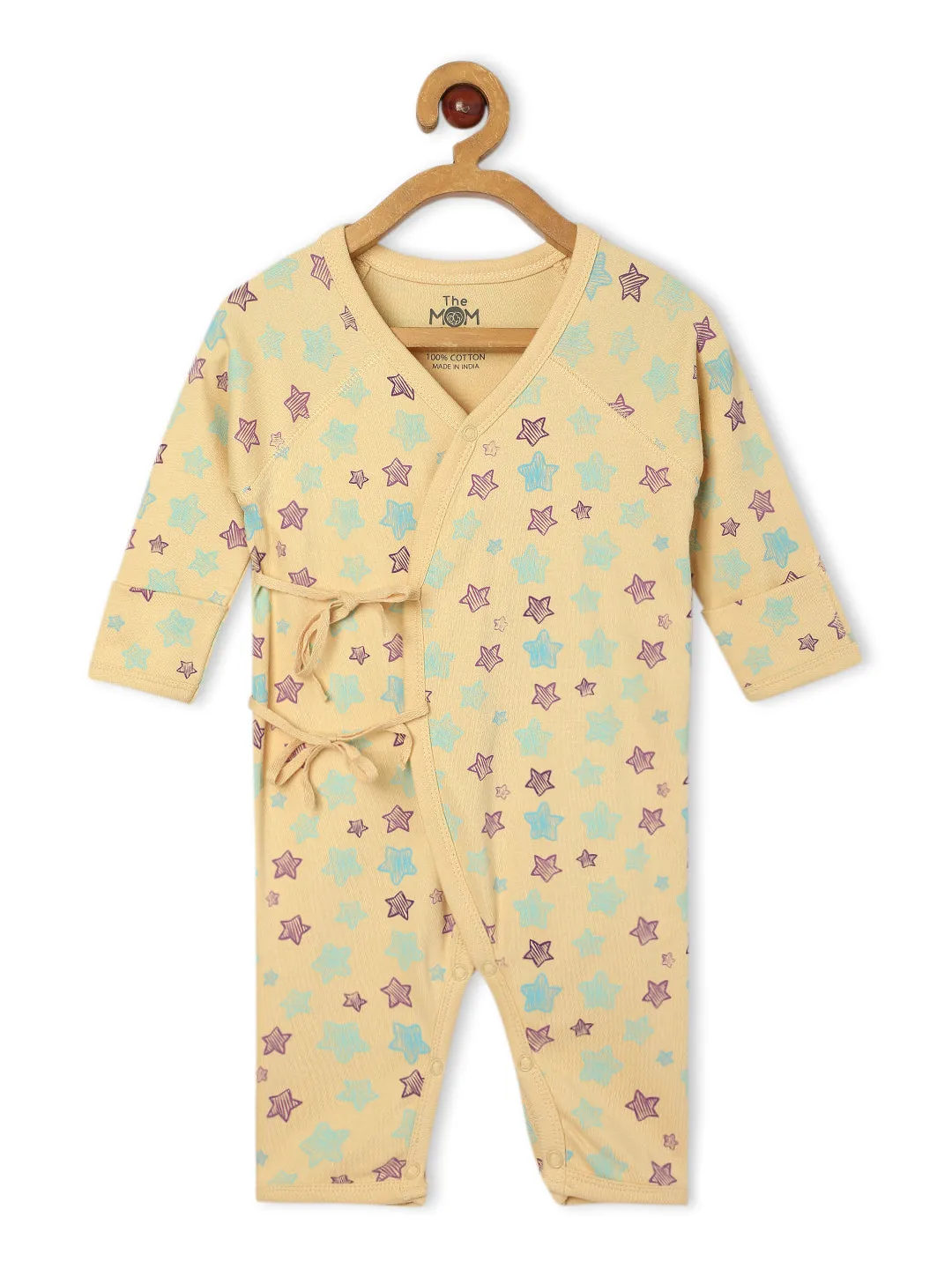 Jabla Infant Romper Combo Of 3: The Astros-Cloudy Celios-The Sun Crown