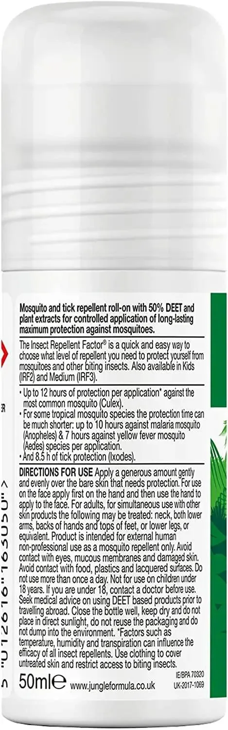 Jungle Formula Roll-On Maximum Insect Repellent Roll-On 50ml