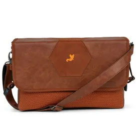 Leclercbaby Hexagon Diaper Bag- Heriatge Sport Brown