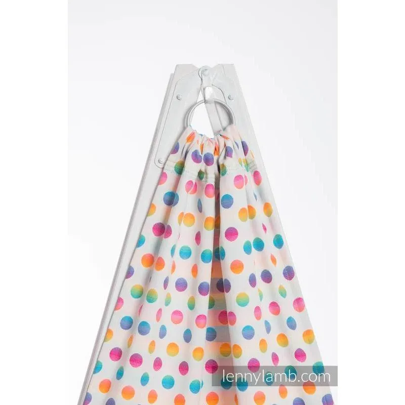 Lenny Lamb Ring Sling - POLKA DOTS RAINBOW