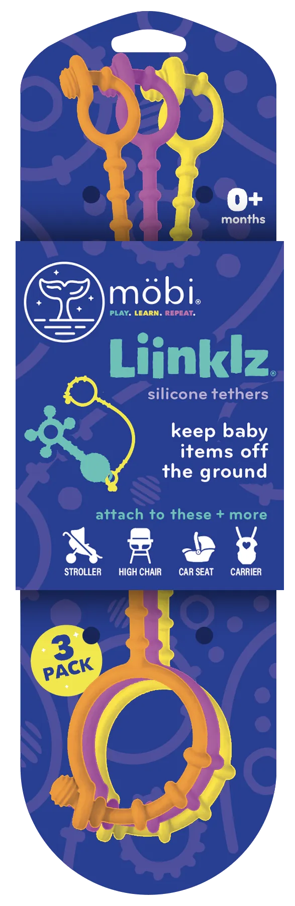 Liinklz Teether Vibrant