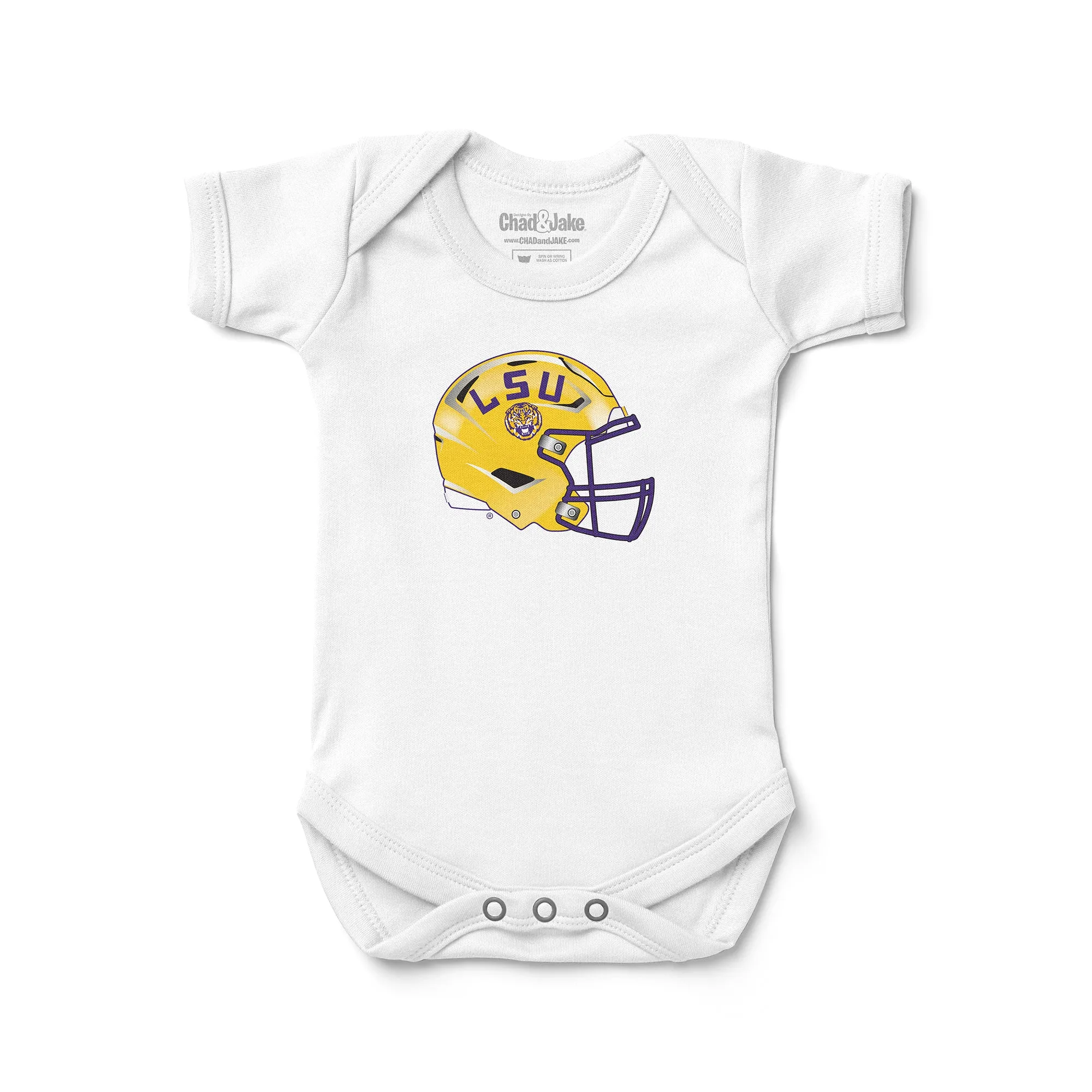 LSU Tigers Helmet Bodysuit