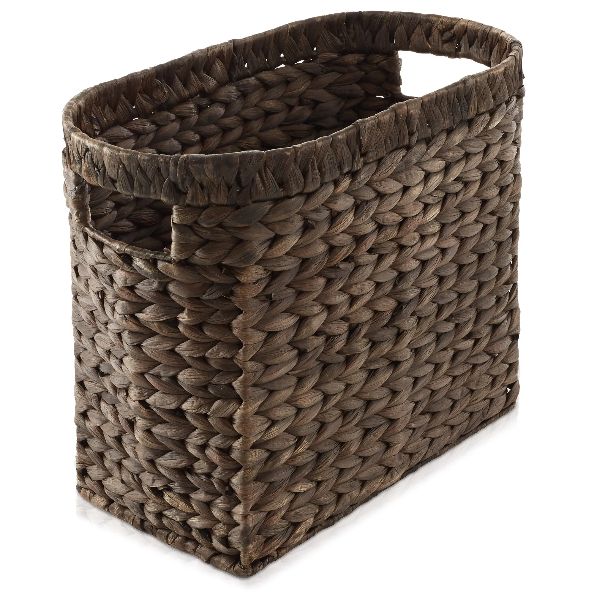 Magazine Holder Storage Basket with Handles