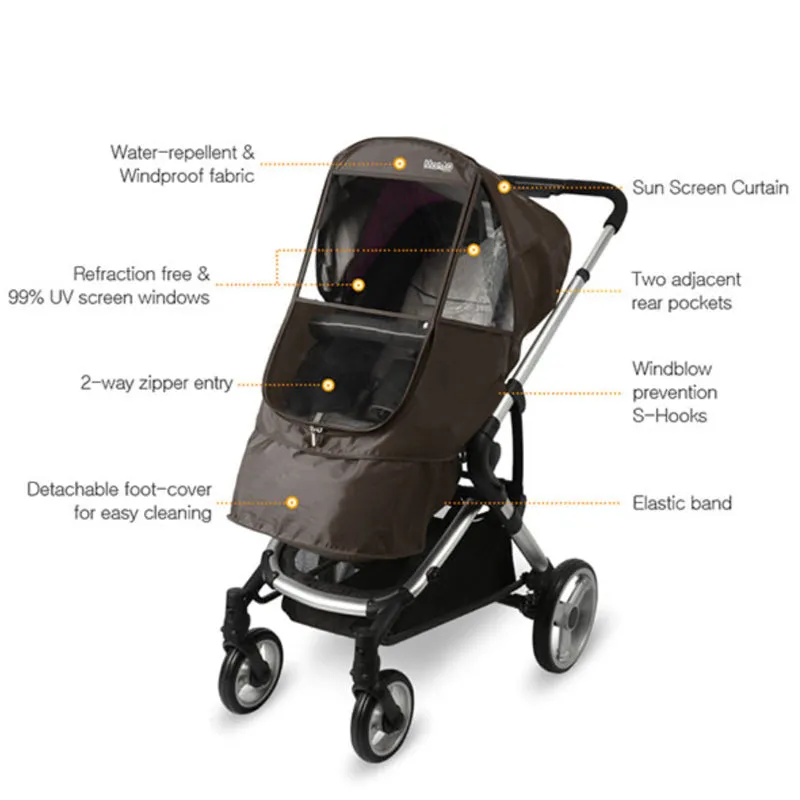 Manito Elegance Beta Stroller Weather Shield