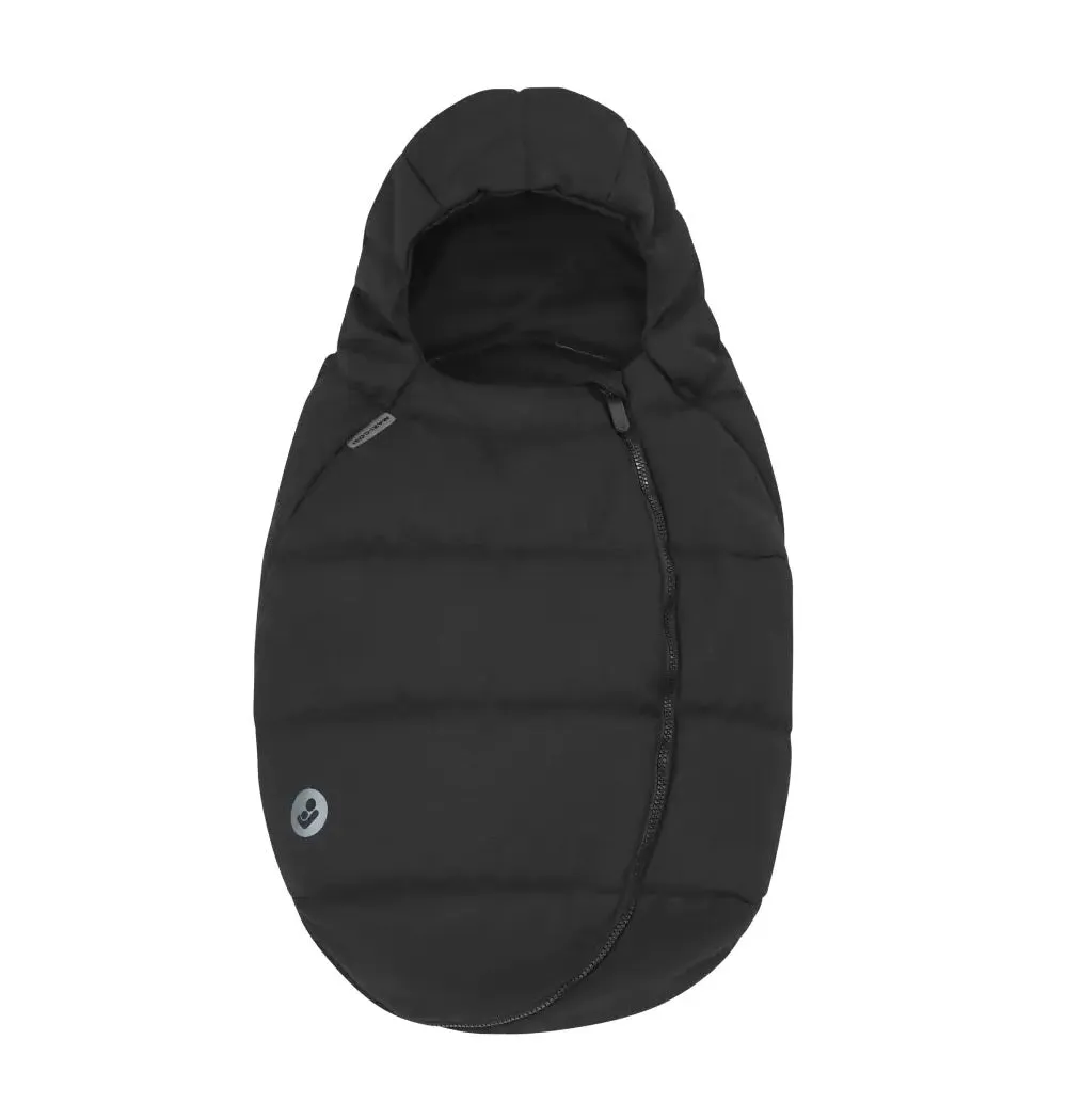 Maxi-Cosi Footmuff - Fits Infant Carrier Car Seats (Raven Black)