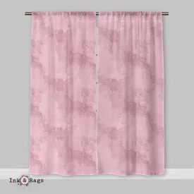 Paris Pink Shopping Spree Curtains