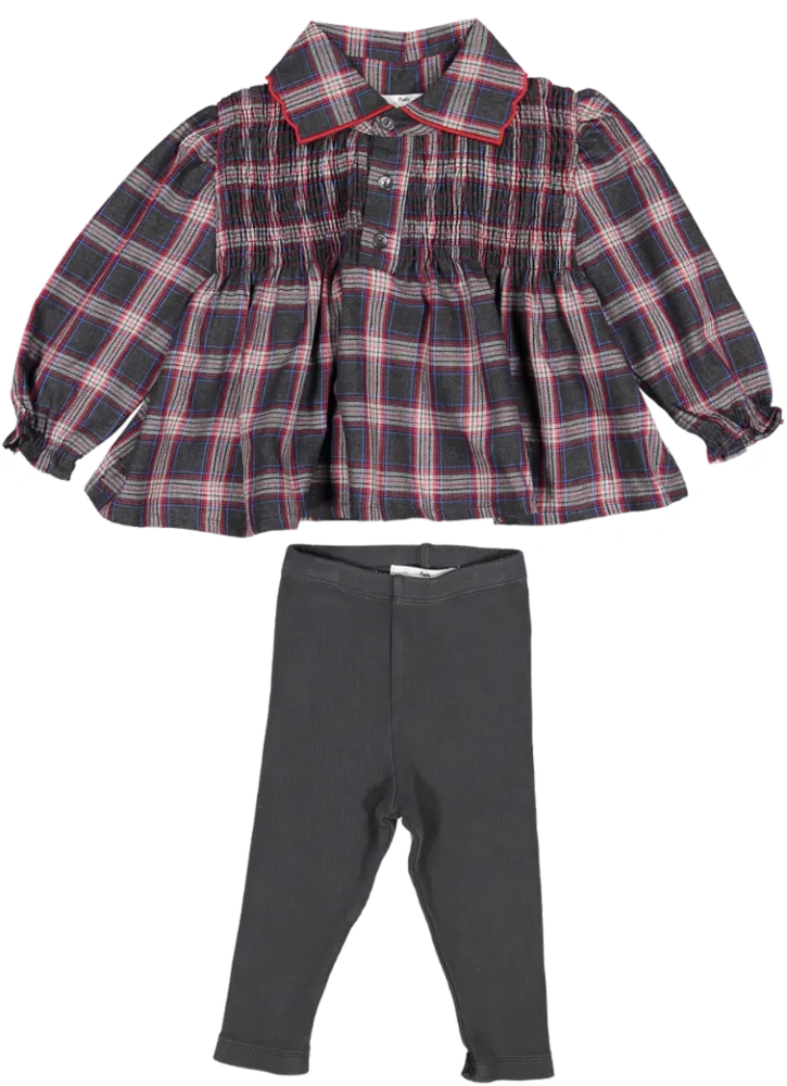 PPS-GS-07-PLAID 2 PC GIRLS