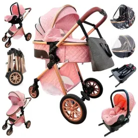 Premium 3-in-1 Baby Stroller