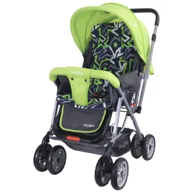 R for Rabbit Kiddie Kingdom Stroller- Green Black